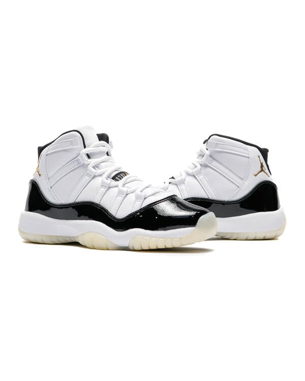 Jordan 11 black and gold womens hotsell